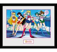 Sailor Moon Framed Print Group (300) ( Blanc Cadre ) Impression Avec GB Eye