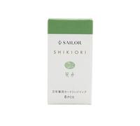 Sailor Shikiori 13-0400-234 Lot de 24 cartouches d'encre pour stylo plume, série Kusa-asobi, Sasabune (bambou Leaf Boat) Summer, lot de 24, 13-0400-234 (lot de 8 pièces)