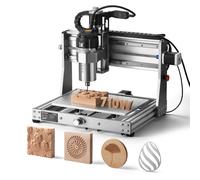 SainSmart Genmitsu 3020 PRO Ultra Kit de routeur entièrement métallique, broche de 710 W améliorée pour métal, bois, ventilateur de carte mère intégré, zone de travail 30 x 20 x 8,1 cm