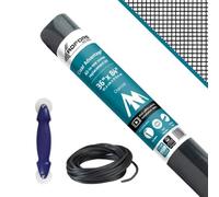 Saint-Gobain ADFORS FCS11148-M Clear Advantage Screen Repair Kit for Window & Door, Charcoal