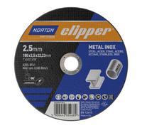 Saint-Gobain CLIPPER Disque à tronçonner Métal-Inox A30S-180x2,5x22,23mm Quantité:1