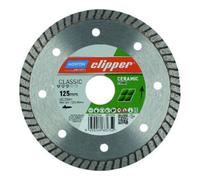 Saint-Gobain CLIPPER Disque de coupe diamant Classic Pro Céramique 125x22,23 Quantité:1