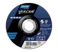 Saint-Gobain Norton Disque à ébarber Vulcan Acier/Inox courbé 125x6,4 Quantité:1