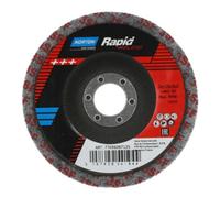 Saint-Gobain Norton Disque abrasif non tissé Rapid avec support Blend Nex - 125x12x22 Fin Quantité:1