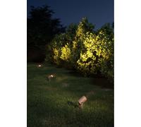 Sair - Spot Led Rond 10W Ip65 Noir 2200K - Éclairage De Jardin Pour Plantes Ou Haies H36Cm - Beneito Faure