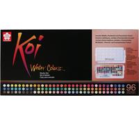 SAKURA Aquarelle Koi Water Colors Studio Set 96