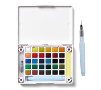 Sakura boîte à croquis de poche aquarelle Koi, 30 couleurs, couleurs assorties, acrylique, multicolore
