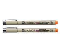 SAKURA Feutre Fineliner PIGMA MICRON 005 Tracé 0,02 mm Orange