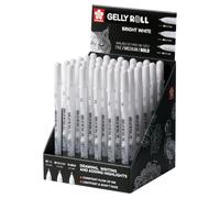 Sakura Gelly Roll Blanc 05/08/10 Présentoir de 36 stylos