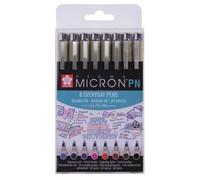 Sakura Jeu De Marqueurs Pigma Micron Pn 8 Pièces