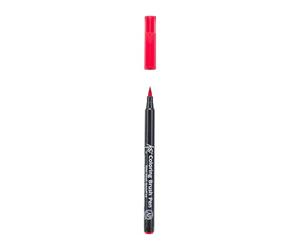 SAKURA Koi Stylo pinceau à colorier - Vermillon - Conseil flexible du pinceau - Encre à base d'eau - Couleurs mélangeables - Idéal pour le croquis et le journal intime
