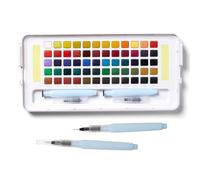 Sakura of America Koi Boîte de 60 aquarelles avec pinceaux, couleurs assorties, taille unique