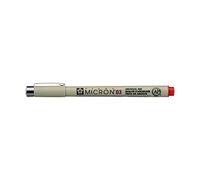 SAKURA Pigma Micron 03 Fineliner - Stylo permanent à l'épreuve de l'eau - 0.35 mm Rouge