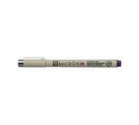 SAKURA Pigma Micron 05-0.45 mm Fineliners - Pourpre - Encre imperméable de qualité archive - Stylo professionnel pour le dessin d'art et technique