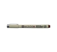 SAKURA Pigma Micron 05 Fineliners - Pointe 0.45 mm - Résistant à l'eau et à la décoloration - Encre pigmentaire d'archivage - Bourgogne