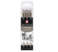 SAKURA Pigma Micron Étui de 3 Fineliners Noirs 005-01-03 Désign