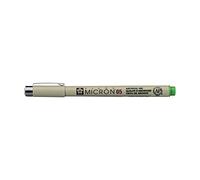 SAKURA Pigma Micron Fineliner 05-0.45 mm - Vert frais - Encre d'archivage à l'épreuve de l'eau - Permanent et résistant à la décoloration