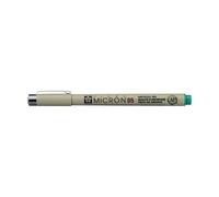 SAKURA Pigma Micron Fineliner 05 - Vert 0.45 mm - Encre de qualité archive résistante à l'eau