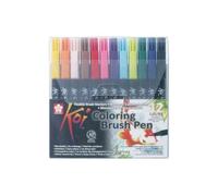 Sakura Stylo Pinçeau Koi Coloring Brush, Étui De 12