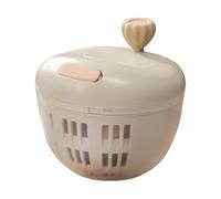Salad Spinner, Vegetable Dryer, Non-Slip Base Bowl with Colander for Quick Washing, Prep and Drying at Home or Outdoor Use, Picnic Kitchen Tool, Water Saver, 800ML