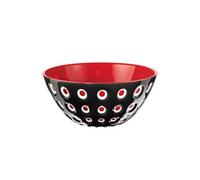 Saladier 20 cm Le Murrine noir et rouge - Guzzini - Multicolore - Plastique Noir et rouge G