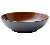 Saladier 24 cm, noir/ambre, Bitz