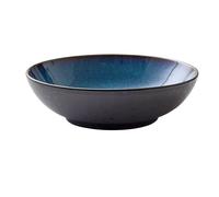 Saladier 24 cm, noir/bleu foncé, Bitz