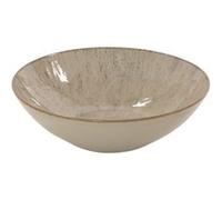 Table Passion Saladier Akaris 24 cm – Grès beige Crème/Ivoire