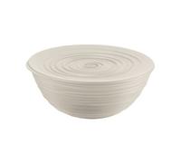 Saladier Avec Couvercle En Plastique Recy lanc 25 Cm Blanc
