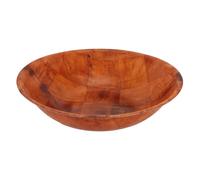 Saladier Creux en Bois Couscous 35cm Marron