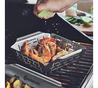 Saladier en acier inoxydable, pouvant passer au lave-vaisselle et au grill