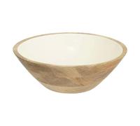 Saladier en Bois Inaya 30cm Blanc