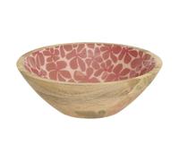 Saladier en Bois Inaya 30cm Terracotta