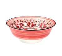 Saladier en Porcelaine Jaipur 21cm Rouge