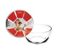Saladier en verre Kristall 19 x 9 cm Ibili