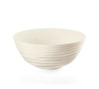 Guzzini - Tierra, bol L en plastique recyclé, récipient - Blanc Lait, Ø25 x H10,5 cm | 3100ml-175025156, N/C