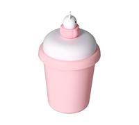 SALALIS Humidificateur Mignon Tasse de thé au Lait Rose avec Affichage coloré pour Chambre à Coucher Bureau Compact 300ml