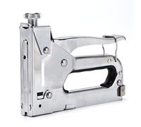 SALALIS Kit Agrafeuse Manuelle Robuste pour le Travail du Bois et la Décoration Intérieure, Conception Ergonomique, Comprend 30 Clous