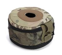 SALALIS Manchon de Bidon de Gaz Portable avec Isolation Thermique pour Bidon de Carburant de Cuisinière de 230 G, Conception Antichute pour la Cuisine en Plein Air, Matériau Oxford, 1 Paquet