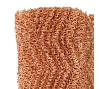 SALALIS Rouleau de Filtre en Fil tricoté Résistant aux Pièges à Escargots en Maille de Cuivre pour la Maison et le Jardin, Maille de Filtre Dense en Cuivre pour Plantes de Jardin 12,7 Cm X 6 M