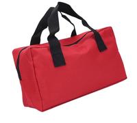 SALALIS Sac de Consignation en Toile de Polyester Résistante pour Un Stockage Efficace des étiquettes de Consignation, 8,66 X 3,54 X 5,12 Pouces, Rouge Vif, 1 unité