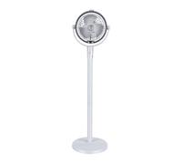 SALALIS Ventilateur Brumisateur sur Pied, 4 Vitesses avec Oscillation de | Réservoir d\'eau de 500 ml, rechargeable par USB, hauteur réglable de 21 à 37 pouces, pour chambre à coucher, bureau à