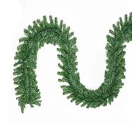 SALCAR Guirlande de Noël Artificielle 3 m, Guirlande de Sapin pour Intérieur et Extérieur, Décoration de Noël Résistante aux Intempéries et Réutilisable