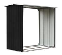 ""SALE 2025""Abri de stockage à bois Acier galvanisé 172x91x154cm Anthracite chill943638