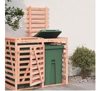 ""SALE 2025""Abri poubelle VIDAXL - Extension d'abri de poubelle sur roulettes bois Douglas massif chill900030
