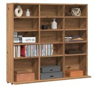 ""SALE 2025""Armoire à CD - bibliothèque de salon - chêne artisanal 100x23x89,5 cm - bois d'ingénierie,19,7 Kg 3505