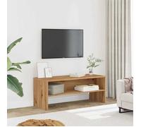""SALE 2025""Armoire Basse Télé - Meuble TV chêne artisanal 100x40x40 cm - bois d'ingénierie,14,2 Kg 7292