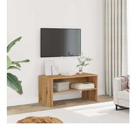 ""SALE 2025""Armoire Basse Télé - Meuble TV chêne artisanal 80x40x40 cm - bois d'ingénierie,12 Kg 2806
