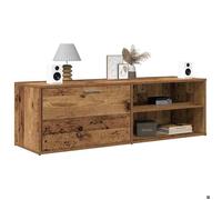 ""SALE 2025""Armoire Basse Télé - Meuble TV - vieux bois - 120x34x37 cm - bois d'ingénierie,18,5 Kg 6148