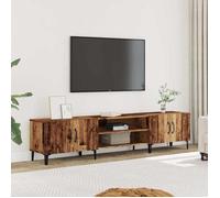 ""SALE 2025""Armoire Basse Télé - Meuble TV - vieux bois - 180x31,5x40 cm - bois d'ingénierie,26,15 Kg 7640